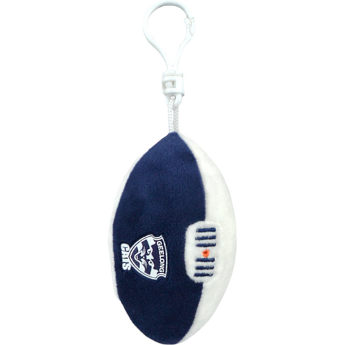 Geelong Cats Soft Footy Keyclip