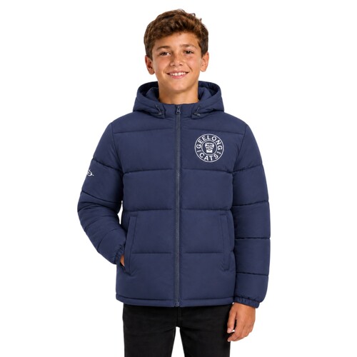 Geelong Cats Youths Lifestyle Puffer Jacket 
