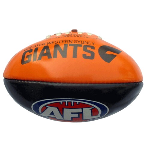 GWS Giants Small 20cm PVC Football