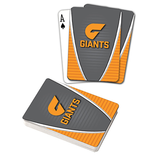 GWS Giants Playing Cards