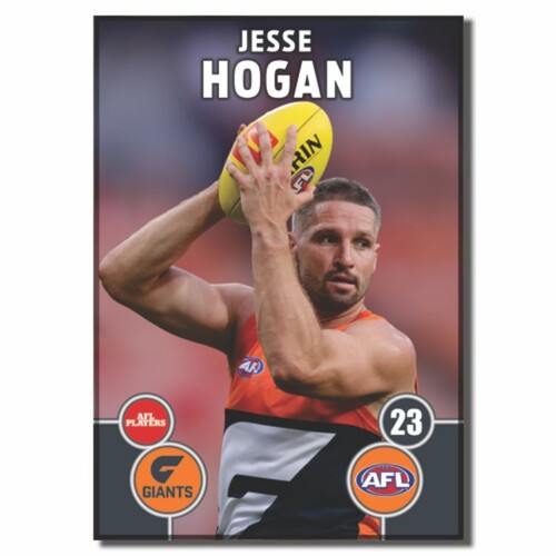 GWS Giants 2026 Player Action Magnet - HOGAN