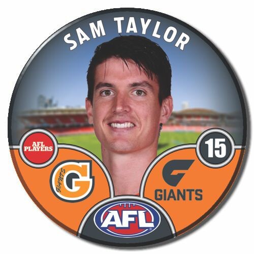 GWS Giants 2025 Player Pin Badge - TAYLOR