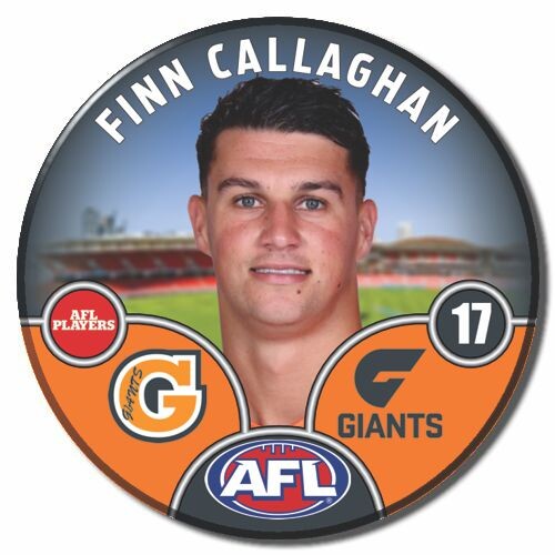 GWS Giants 2025 Player Pin Badge - CALLAGHAN
