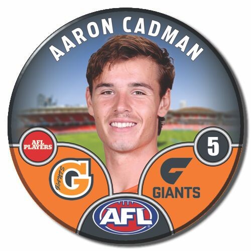 GWS Giants 2025 Player Pin Badge - CADMAN