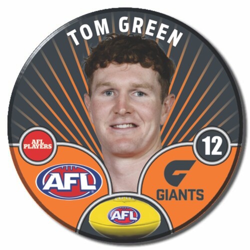 GWS Giants 2026 Player Pin Badge - GREEN