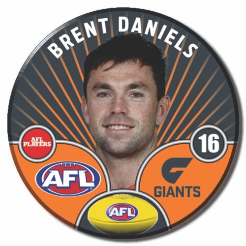 GWS Giants 2026 Player Pin Badge - DANIELS
