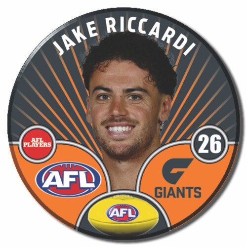 GWS Giants 2026 Player Pin Badge - RICCARDI