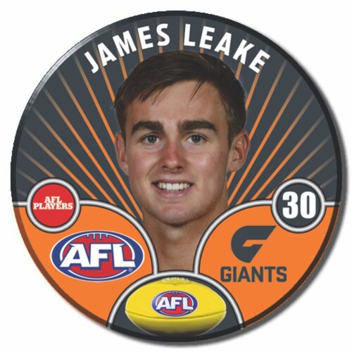 GWS Giants 2026 Player Pin Badge - LEAKE