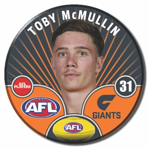 GWS Giants 2026 Player Pin Badge - MCMULLIN