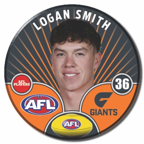 GWS Giants 2026 Player Pin Badge - SMITH