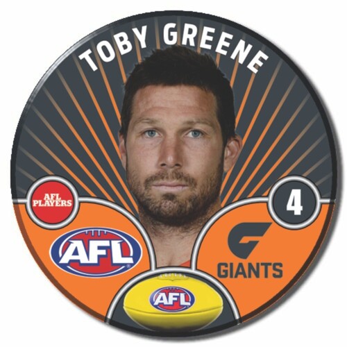 GWS Giants 2026 Player Pin Badge - GREENE