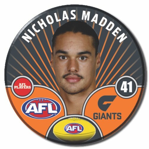 GWS Giants 2026 Player Pin Badge - MADDEN