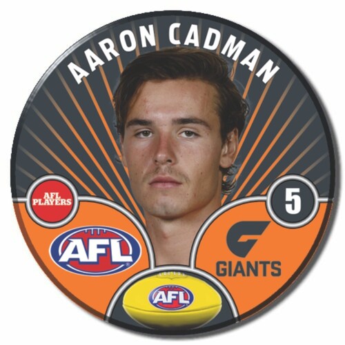 GWS Giants 2026 Player Pin Badge - CADMAN