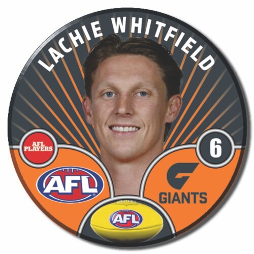 GWS Giants 2026 Player Pin Badge - WHITFIELD