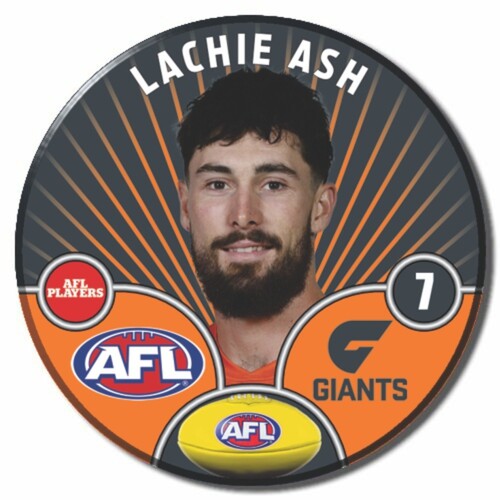 GWS Giants 2026 Player Pin Badge - ASH