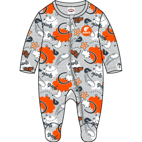 Greater Western Sydney Giants Baby Cloud Romper