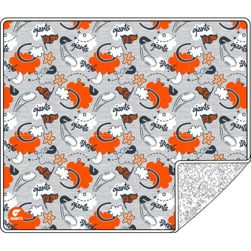 Greater Western Sydney Giants Baby Cloud Blanket