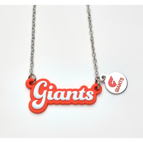 GWS Giants Script Necklace