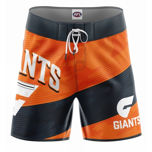 GWS Giants Youths Barrel Board Shorts