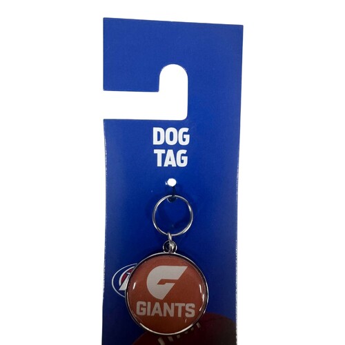 GWS Giants AFL Pet Dog Tag