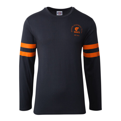 GWS Giants Mens Long Sleeve T-Shirt