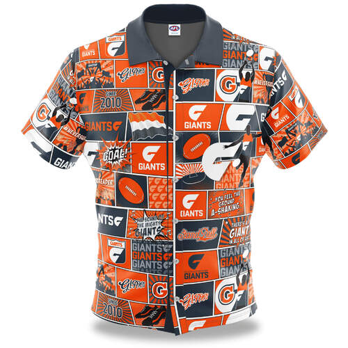 GWS Giants Pop Art Button Up Shirt