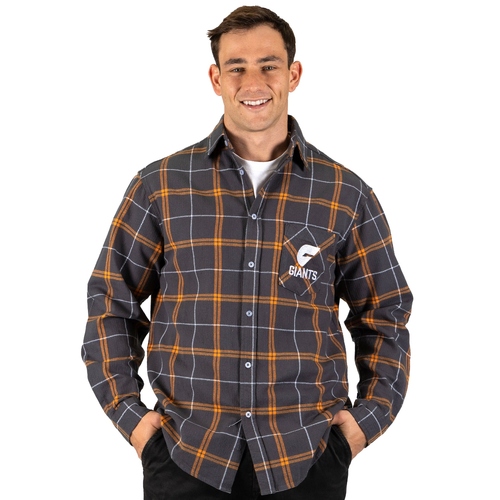 GWS Giants Mustang Flannel Shirt