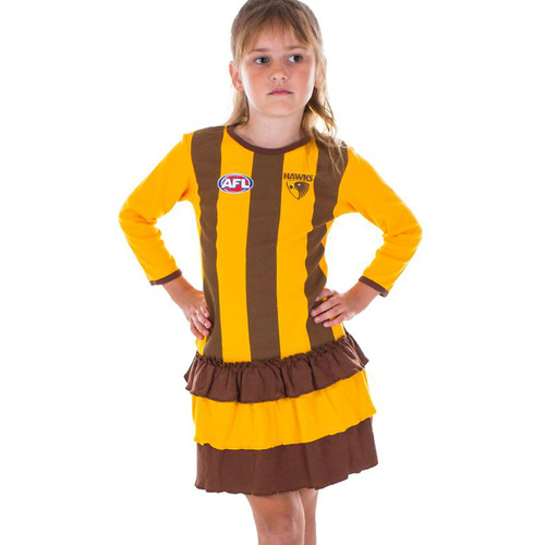 Hawthorn Hawks Girls Footysuit Dress
