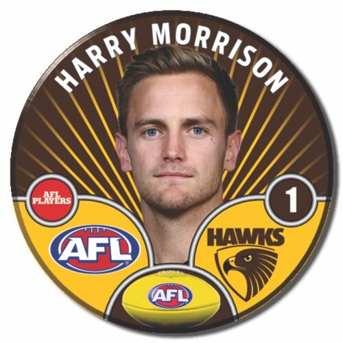 Hawthorn Hawks 2026 Player Pin Badge - MORRISON