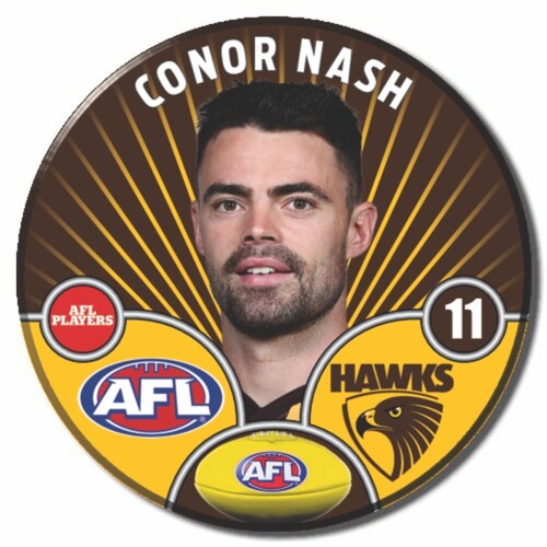 Hawthorn Hawks 2026 Player Pin Badge - NASH