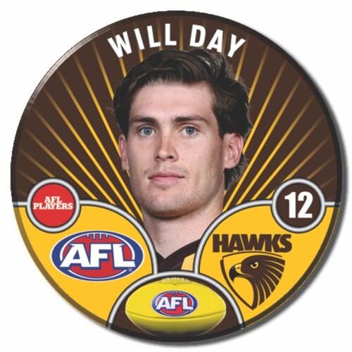Hawthorn Hawks 2026 Player Pin Badge - DAY