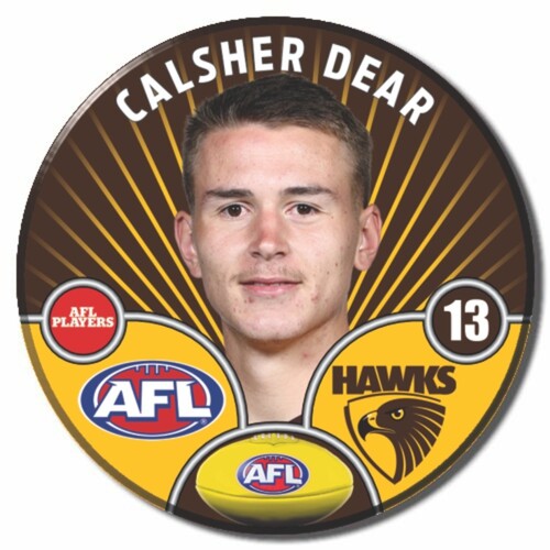 Hawthorn Hawks 2026 Player Pin Badge - DEAR