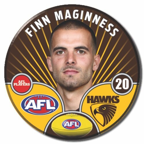Hawthorn Hawks 2026 Player Pin Badge - MAGINNESS