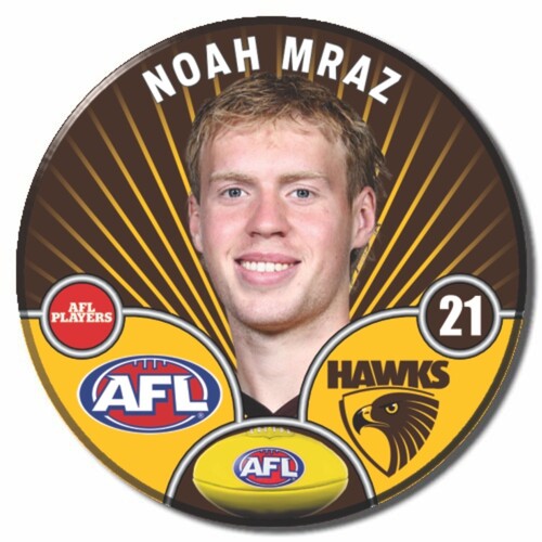Hawthorn Hawks 2026 Player Pin Badge - MRAZ