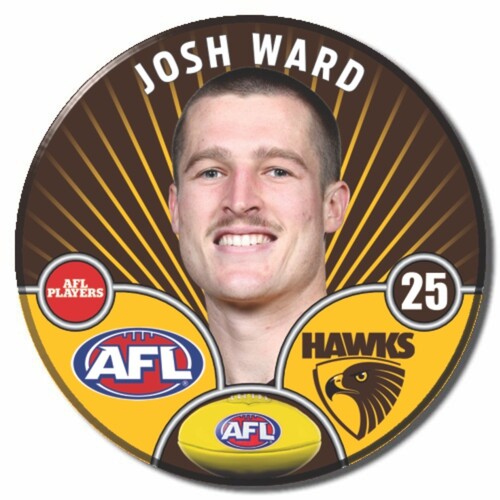 Hawthorn Hawks 2026 Player Pin Badge - WARD