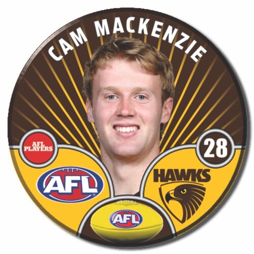 Hawthorn Hawks 2026 Player Pin Badge - MACKENZIE