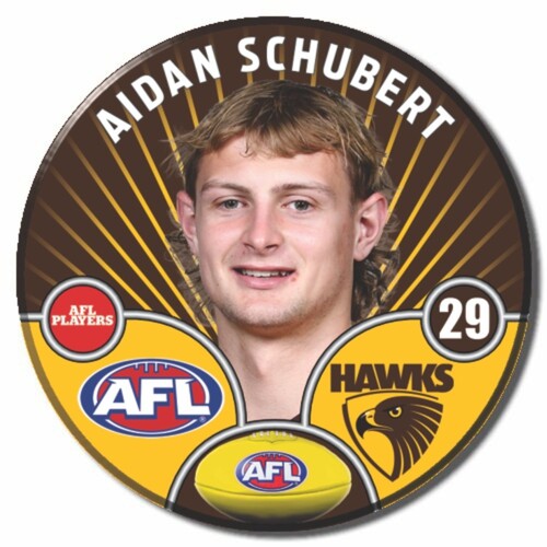 Hawthorn Hawks 2026 Player Pin Badge - SCHUBERT