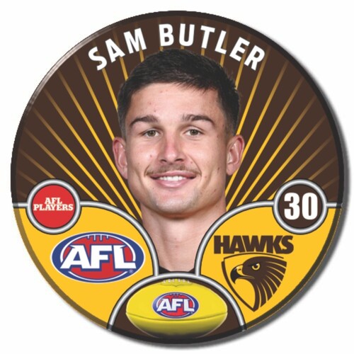 Hawthorn Hawks 2026 Player Pin Badge - BUTLER