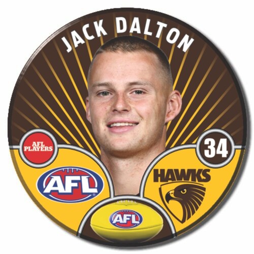 Hawthorn Hawks 2026 Player Pin Badge - DALTON