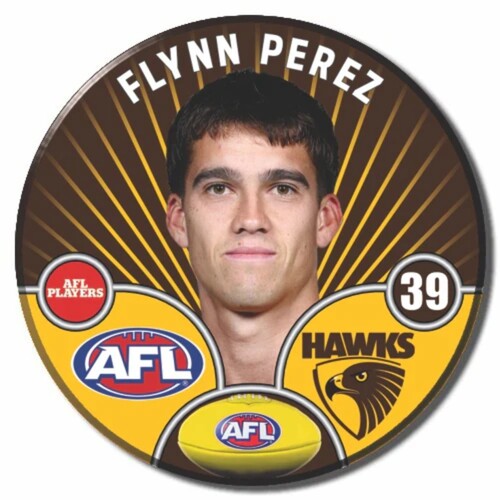 Hawthorn Hawks 2026 Player Pin Badge - PEREZ