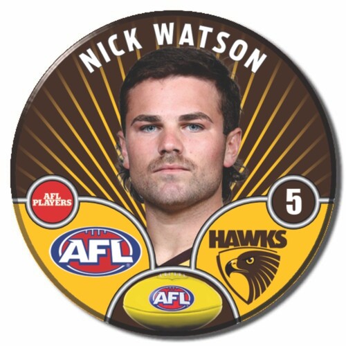 Hawthorn Hawks 2026 Player Pin Badge - WATSON