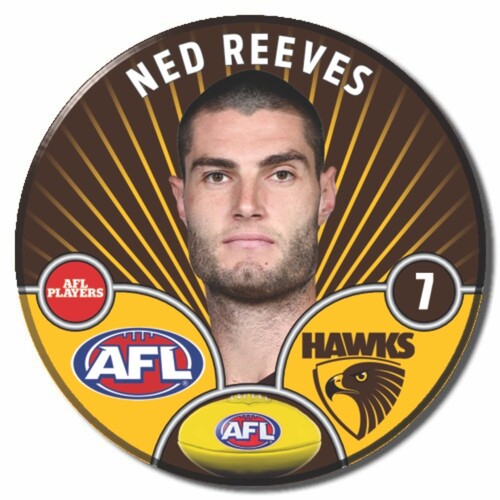 Hawthorn Hawks 2026 Player Pin Badge - REEVES