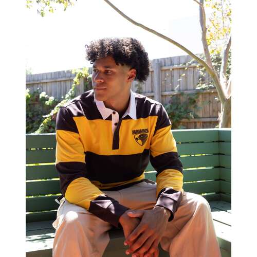 Hawthorn Hawks Mens Supporter Rugby Top
