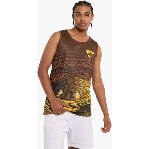 Hawthorn Hawks Indigenous Training Singlet 
