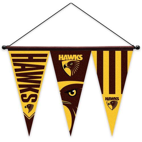 Hawthorn Hawks Set of 3 Pennants