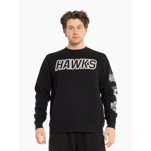 Hawthorn Hawks Mens Multi Logo Crew