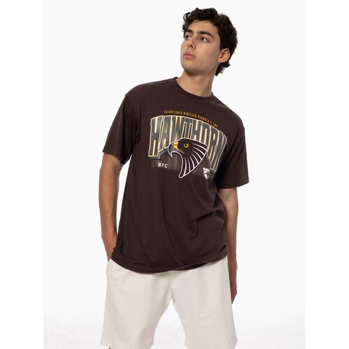 Hawthorn Hawks Mens Wordmark Tee