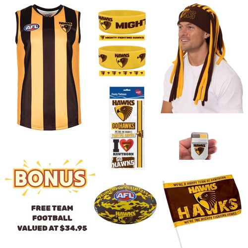 Hawthorn Hawks Kids Game Day Bundle