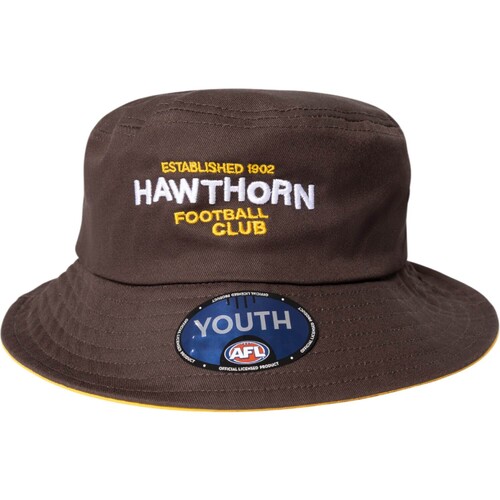 Hawthorn Hawks Youths Graphic Bucket Hat