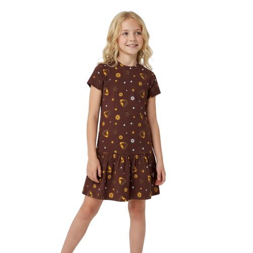 Hawthorn Hawks Girls Jersey Dress